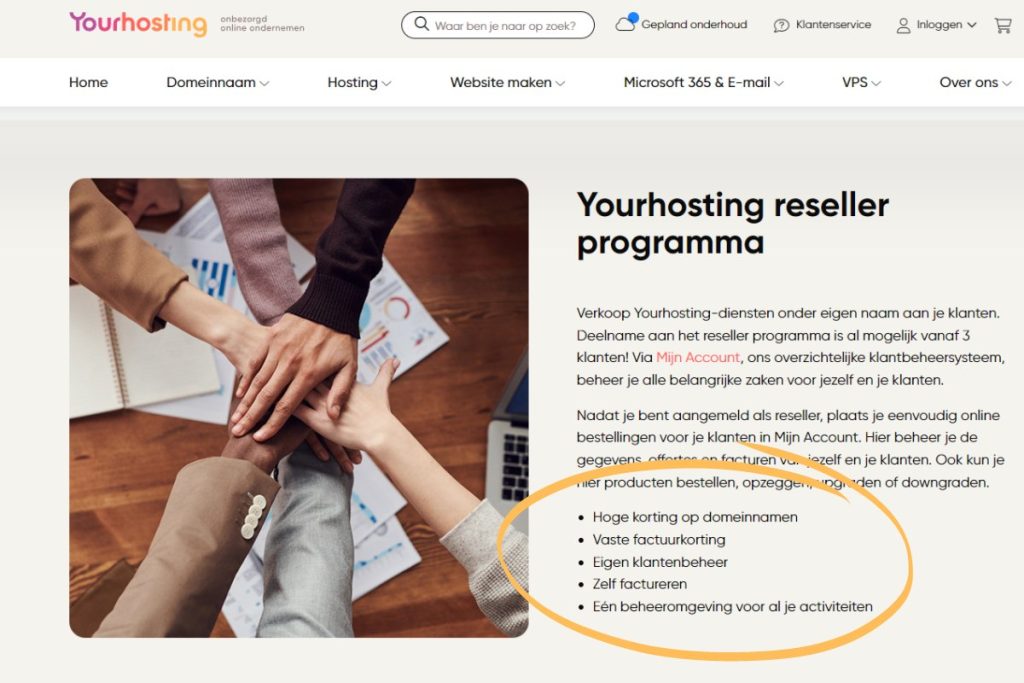 yourhosting reseller hosting